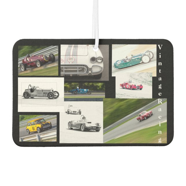 Vintage Racing Air Freshener (Front)