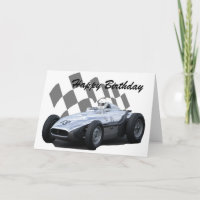 Vintage Racing Car Happy Birthday 2