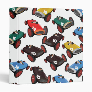 Vintage Racing Cars Binder