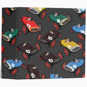 Vintage Racing Cars Binder