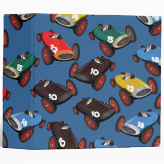 Vintage Racing Cars Binder
