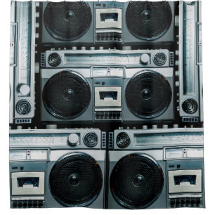 Vintage radio boombox