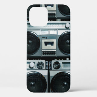 Vintage radio boombox iPhone 12 case
