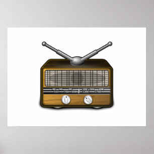 Vintage Radio Poster