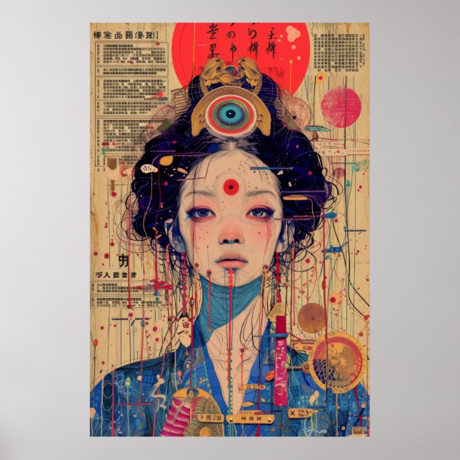 Vintage Radio Record Technics Poster (Front)