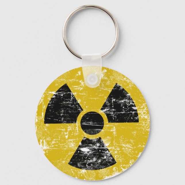 Vintage Radioactive Keychain (Front)