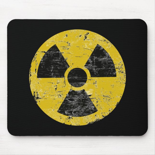 Vintage Radioactive Mouse Pad (Front)