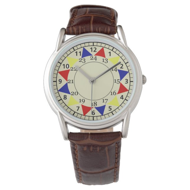 vintage raf traditional watch leather strap (Front)