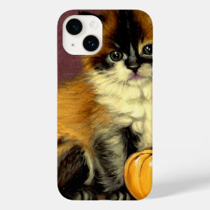 Vintage Ragdoll Halloween Cat Case-Mate iPhone 14 Case