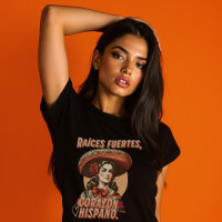 Vintage Raíces Fuertes Corazón Hispano Spanish