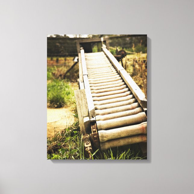 Vintage rail wall art (Front)