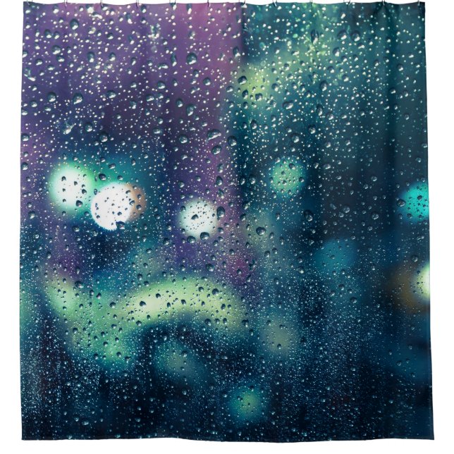 Vintage Rain Drops Window Effect (Front)