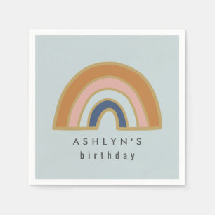 Vintage Rainbow Napkin