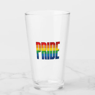 Vintage Rainbow Pride Typography Shirt Design_1 Glass