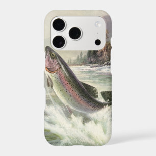 Vintage Rainbow Trout Fisherman Fishing for Fish