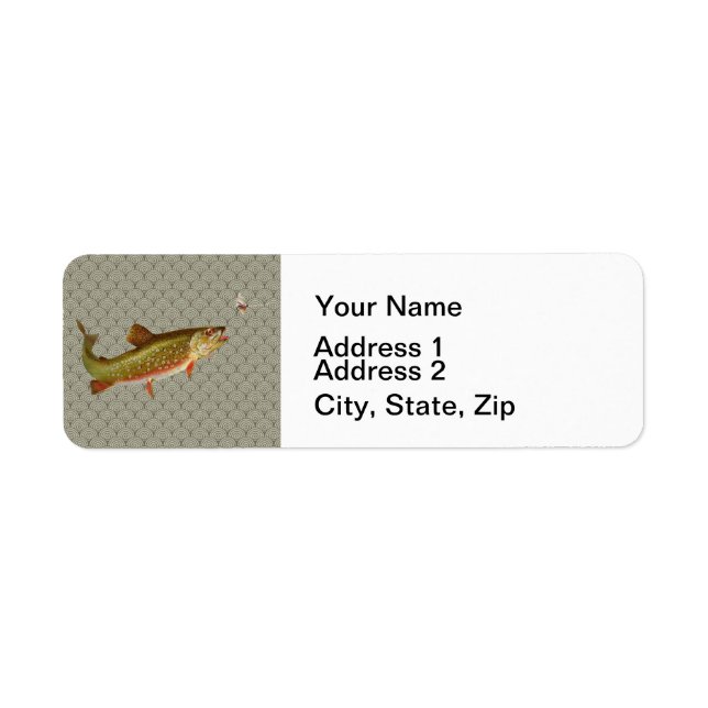 Vintage Rainbow Trout Fly Fishing (Front)