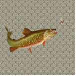 Vintage Rainbow Trout Fly Fishing Standing Photo Sculpture<br><div class="desc">This illustration is a vintage trout fish painting,  jumping for the fly. The gorgeous fish is the lovely trout,  and the rainbow trout image is for someone who loves to catch and release or fish for dinner.</div>