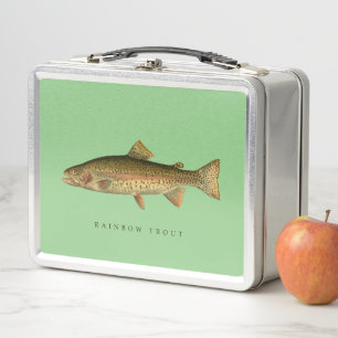 Vintage Rainbow Trout Lunchbox