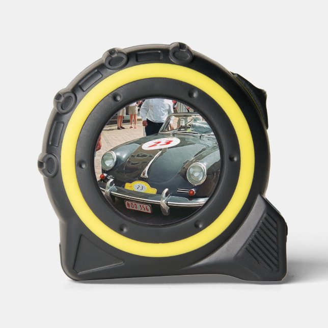 Vintage Rally Car Tape Measure 1 (Front)