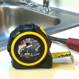 Vintage Rally Car Tape Measure 1