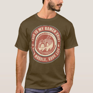 Vintage Ramen Bowl Japanese Noodle Chopsticks T-Shirt
