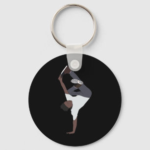 Vintage Rap 80s 90s Hip Hop Lover Urban Dance Danc Keychain