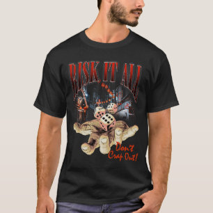 Vintage Rap  Dice Craps Roll  Dice Roll Gamble T-Shirt