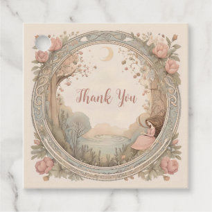 Vintage Rapunzel Fairytale Favour Tags