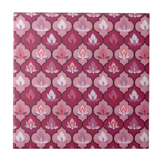 vintage raspberry tiles