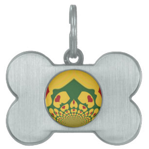 Vintage Rastas Colour One Lovely Hakuna Matata.jpg Pet Name Tag