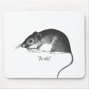 vintage rat mouse retro stylish chic   pad