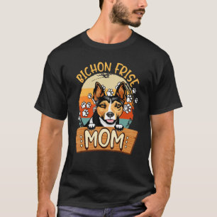 Vintage Rat-Terrier Mom Rat-Terrier Dog Lover T-Shirt