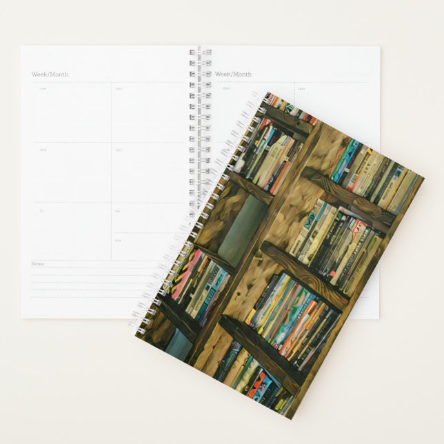 Vintage reading artwork planner (Display)