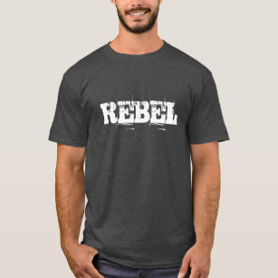 Vintage Rebel t shirt for men and boys