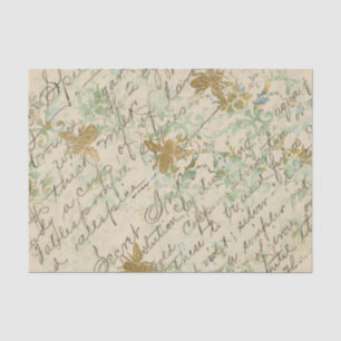 Vintage Recipe Honeybee Tissue Paper