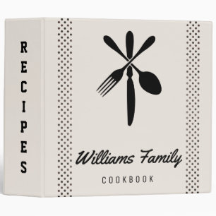 Vintage Recipes Cook Book Binder