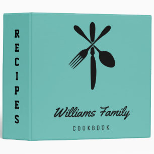 Vintage Recipes Cook Book Binder