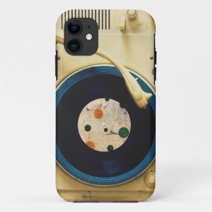 Vintage Record player iPhone 11 Case