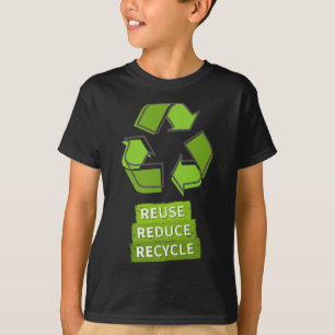 Vintage Recycle Logo Earth Day Nature Planet Conse T-Shirt