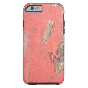Vintage Red Barn Wood Tough iPhone 6 Case