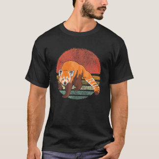 Vintage Red Panda Retro Red Pandas Lover Men Women T-Shirt