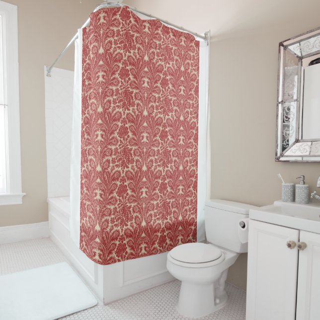 Vintage Red Pattern (In Situ)