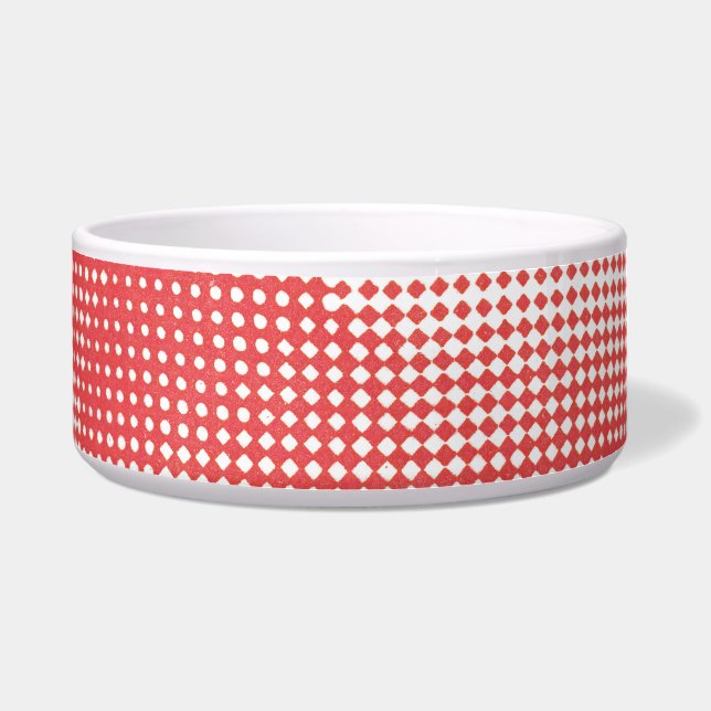 Vintage Red Pop Art Halftone Dot Pattern (Front)