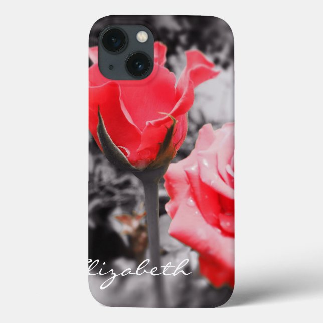 Vintage Red Roses Case-Mate iPhone Case (Back)