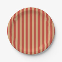 Vintage Red Stripes Christmas Party