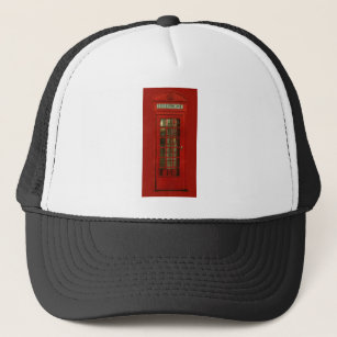 Vintage Red Telephone Box Trucker Hat