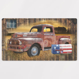 Vintage Red Truck