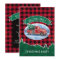 Vintage Red Truck Buffalo Plaid Christmas Party