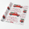 Vintage Red Truck Christmas Wrapping Paper
