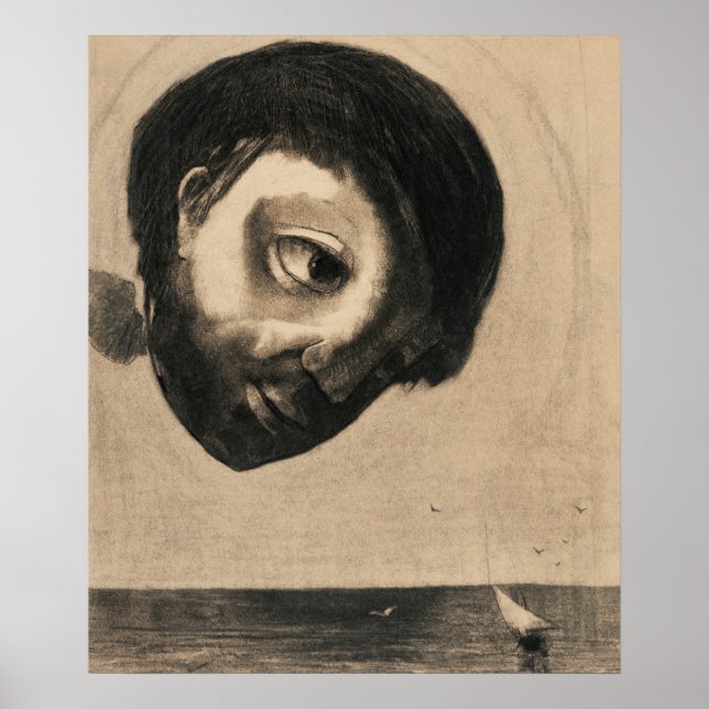 Vintage  Redon Drawings Poster (Front)